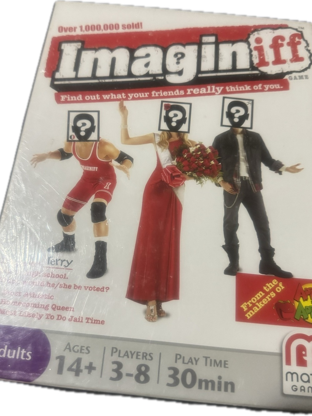Mattel Imaginiff Party Game - Red, White, Black